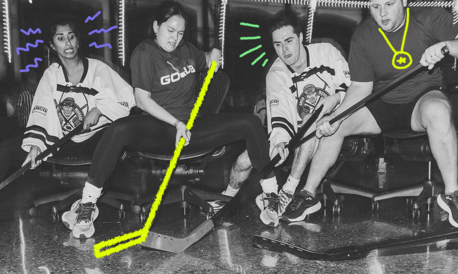 Aeron Hockey Image Treatment
